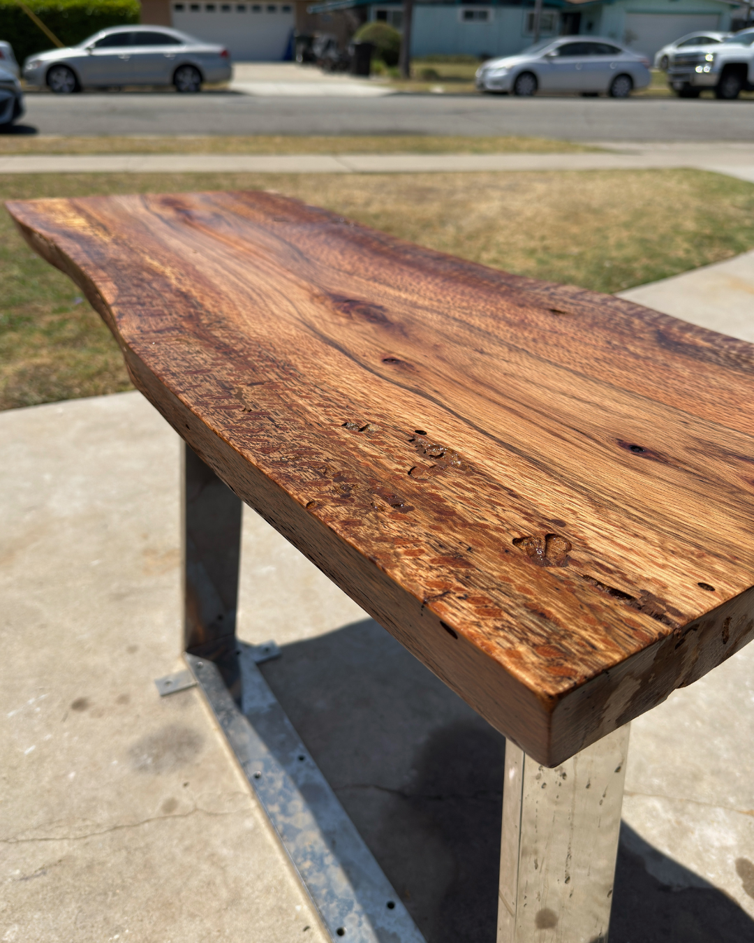 Live Edge Oak Wood Coffee Table Tops