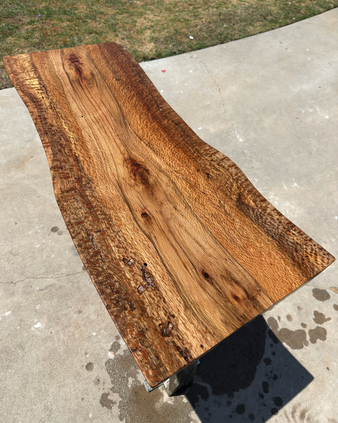 Live Edge Oak Wood Coffee Table Tops